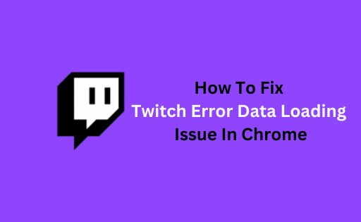 Twitch Error Data Loading