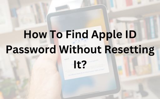 How To Find Apple ID Password Without Resetting It?