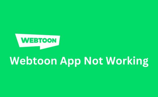 Webtoon app not working